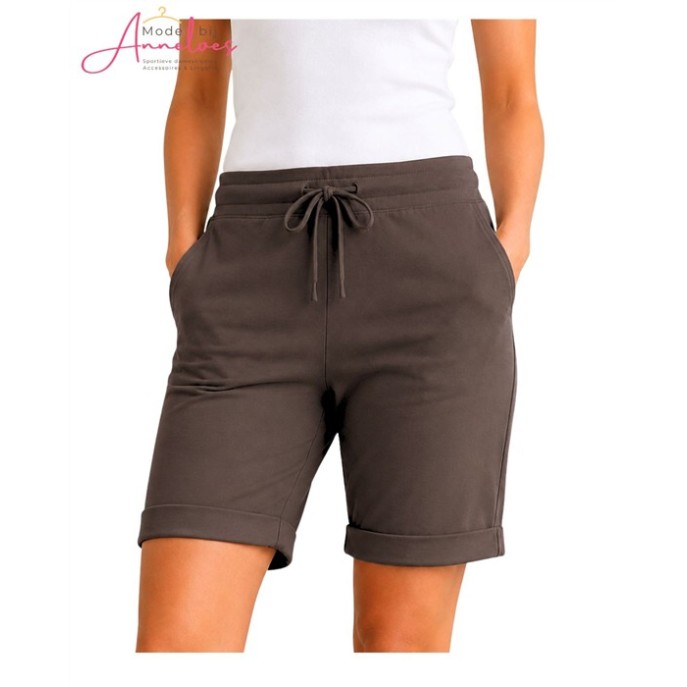 Enjoy Korte broek travel 870716 - Donker bruin